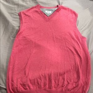 Adidas Adi-Pure Golf Sweater Vest Pink